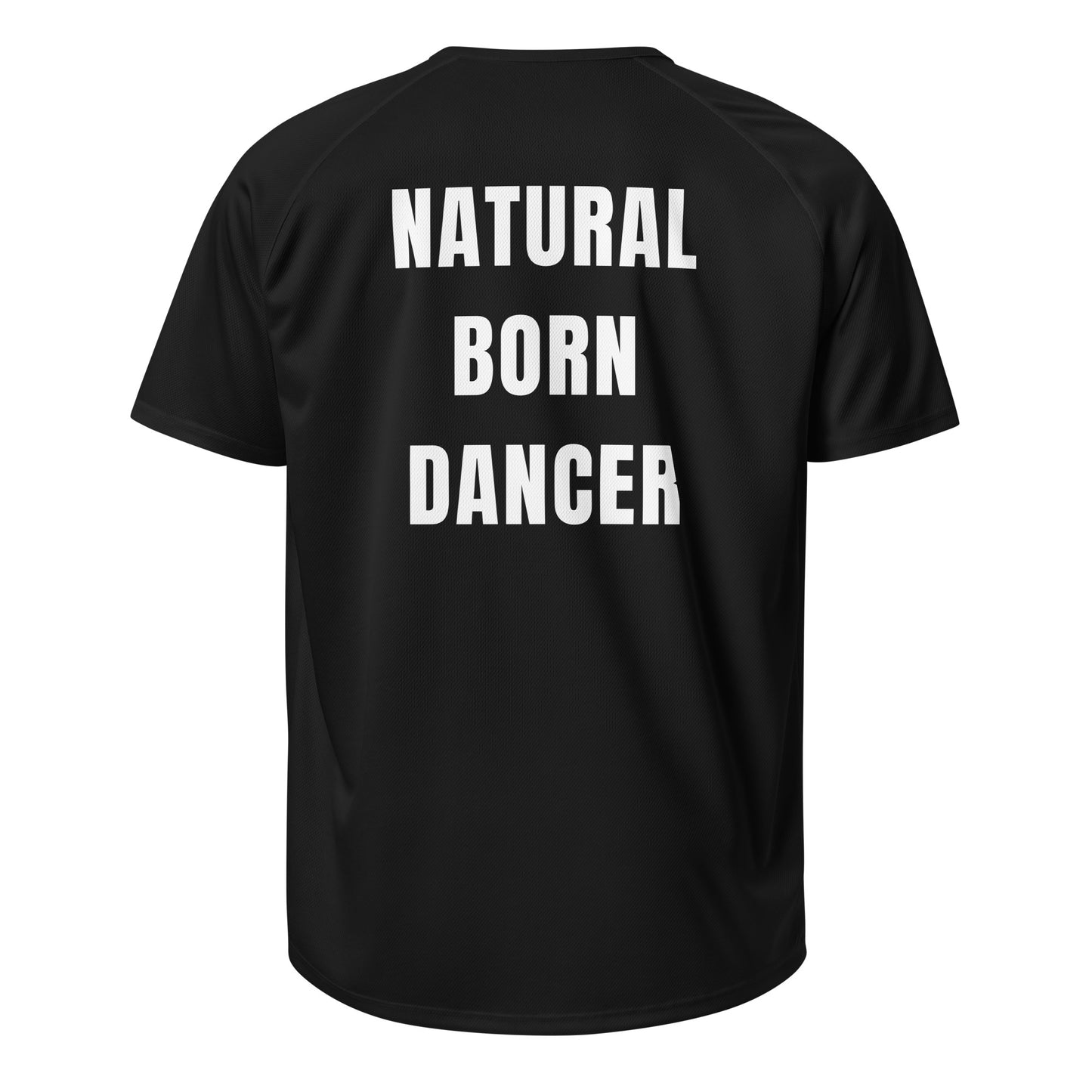 NATURAL BORN DANCER  Unisex Mesh Performance Jersey by LOVELECTRO - FREE SHIP