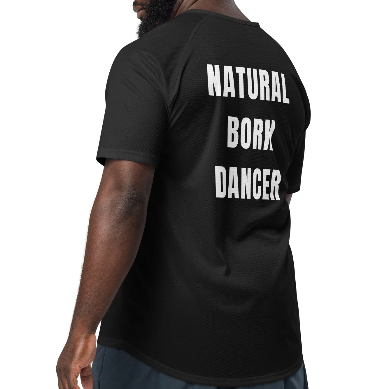 NATURAL BORN DANCER  Unisex Mesh Performance Jersey by LOVELECTRO - FREE SHIP