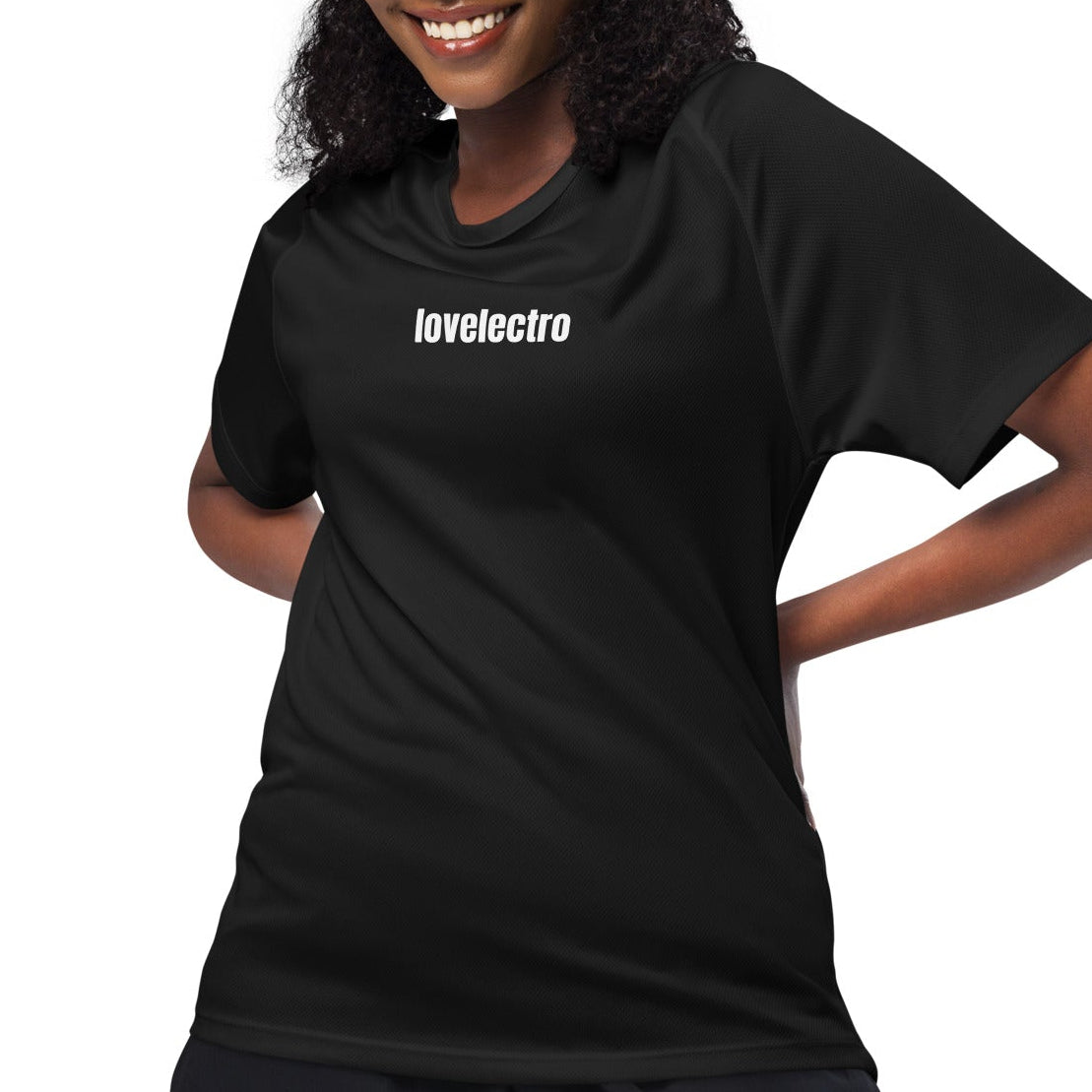 NATURAL BORN DANCER  Unisex Mesh Performance Jersey by LOVELECTRO - FREE SHIP