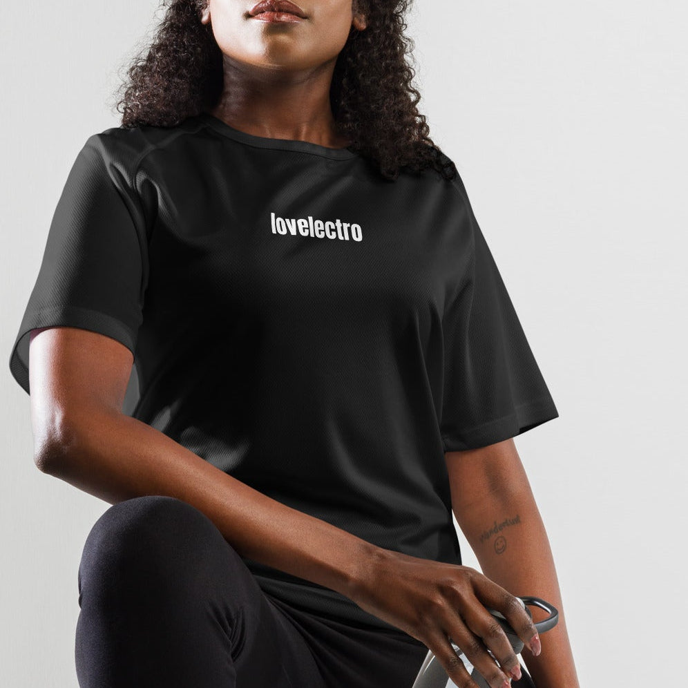 NATURAL BORN DANCER  Unisex Mesh Performance Jersey by LOVELECTRO - FREE SHIP